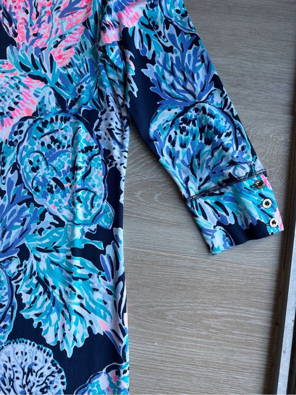 Lilly Pulitzer UPF50+ Sophie Dress with Bright Floral Print - Picture 5 of 11